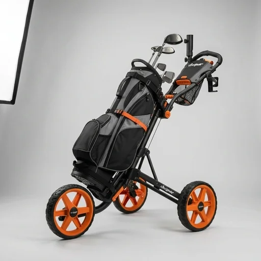 Clicgear 3-Wheel Push Golf Cart view 2
